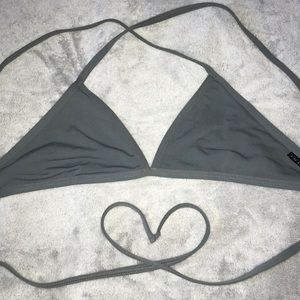 Jolyn Slate Gray Triangle Top